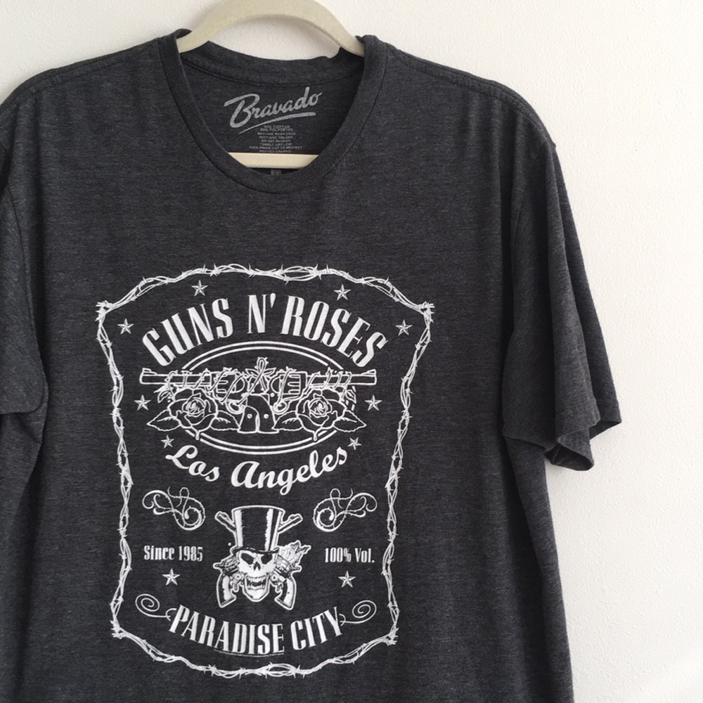 Bravado Guns N Roses band graphic tee t-shirt L